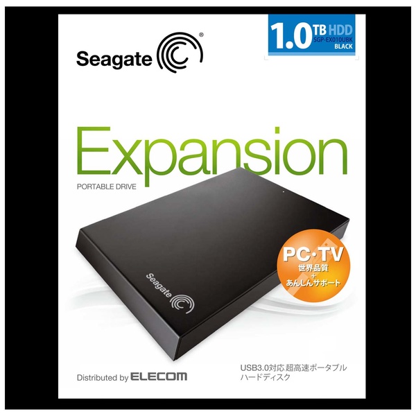 外付け ハードディスク HDD テレビ録画 PC 薄型 SGP-MX010U