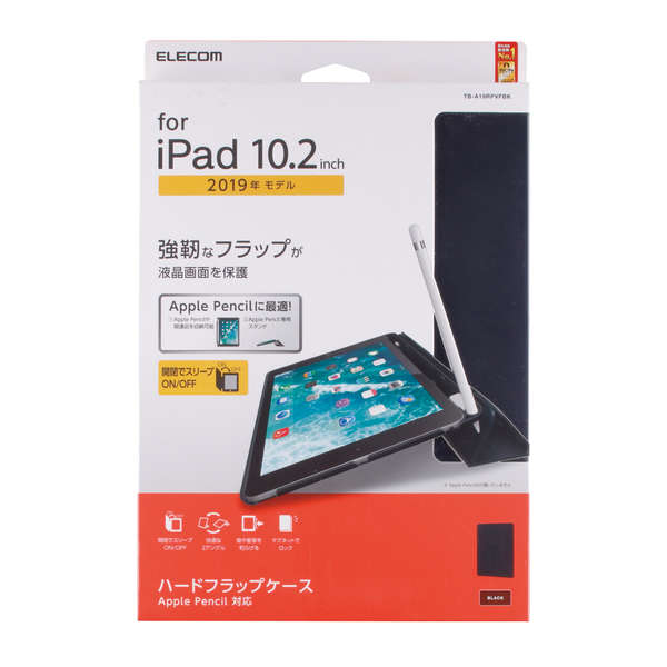 １０．２インチｉＰａｄ（２０１９）ハードフラップケース - TB-A19RPVFBK