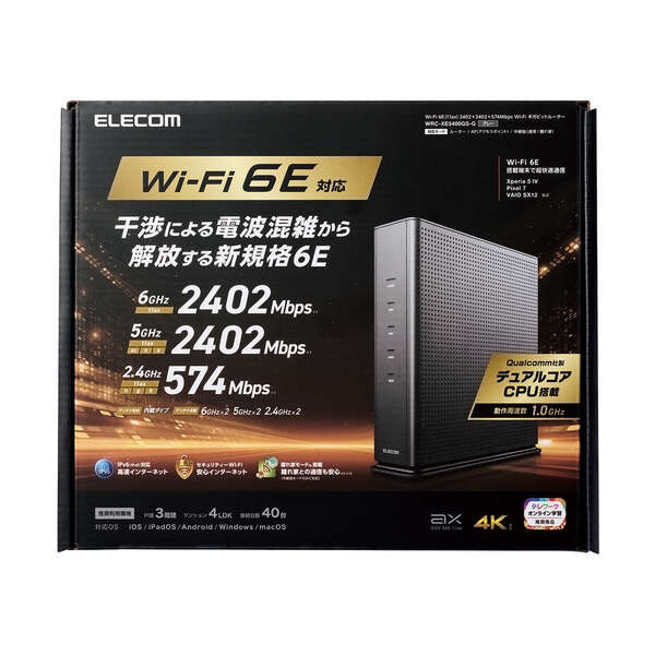 ELECOM WRC-XE5400GS-G