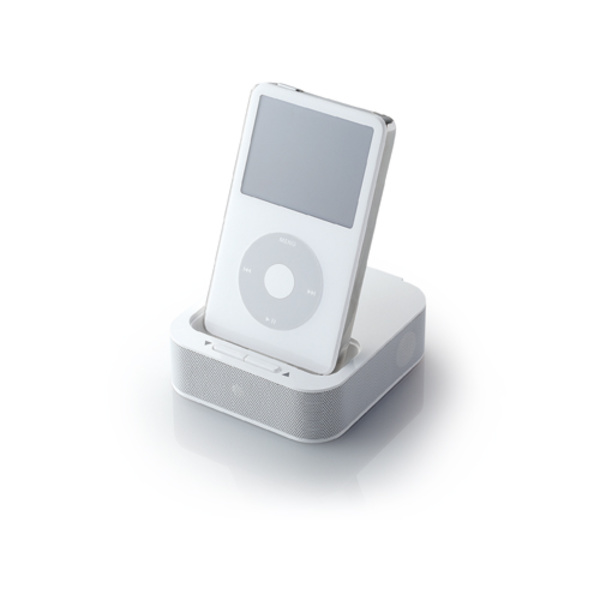 iPod スピーカー ライト シルバー オシャレ レトロ レア 音楽