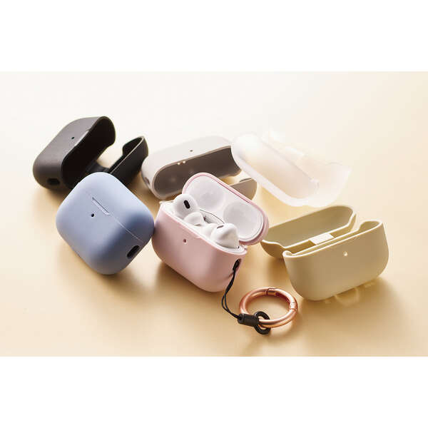 AirPods Pro (第2世代)用シリコンケース - AVA-AP4SCBK