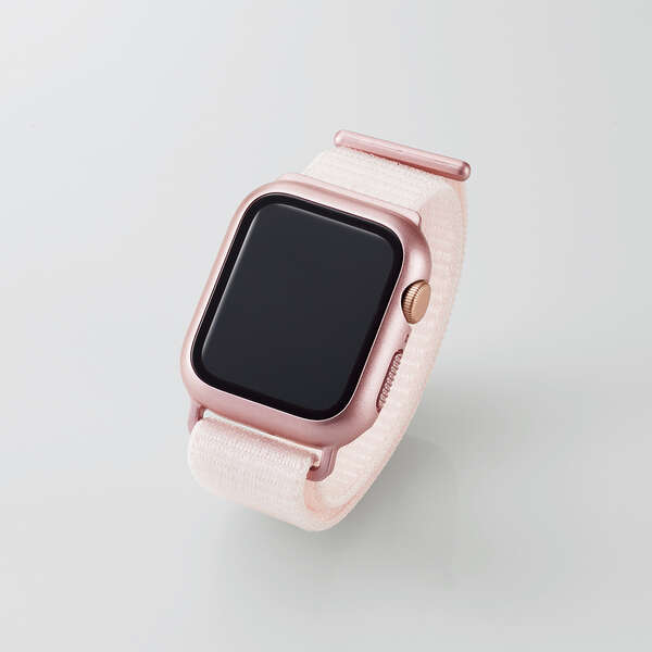 新品スワロフスキーAppleWatch用ケース40mm対応ケースカバー　ピンク