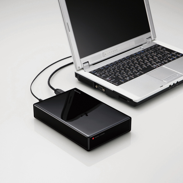 3.5inch外付けHDD - ELD-REN040UBK