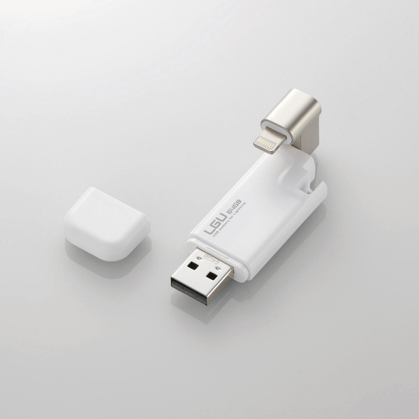 Lightningコネクタ搭載usb2 0メモリ Lmf Lgu264gwh