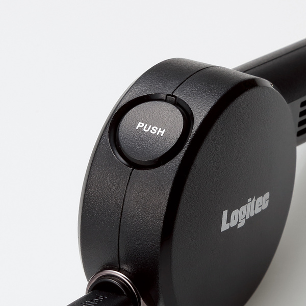 1A 巻取りDC充電器 Lightning - LPA-CCL03BK