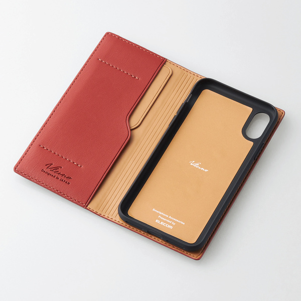 iPhoneカバー ソフトレザーカバー フルディスプレイモデル 2017 iPhone XS用ソフトレザーカバー/イタリアン(Coronet) - PM-A18BPLFYILRD