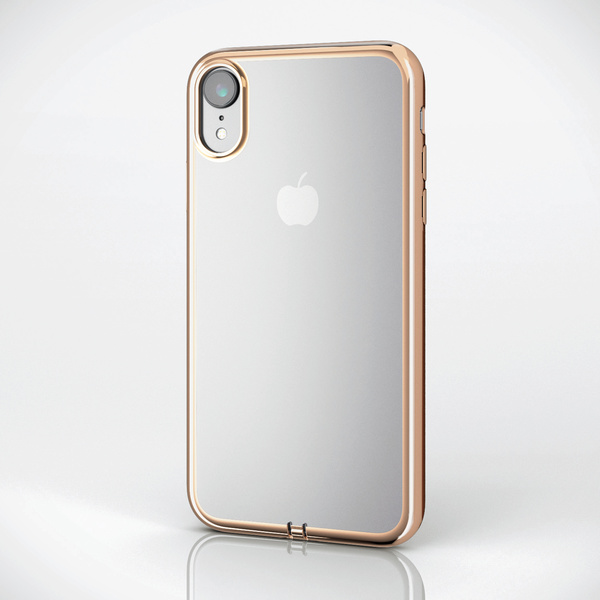 iPhone XR用ソフトケース/極み/サイドメッキ - PM-A18CUCTMGD