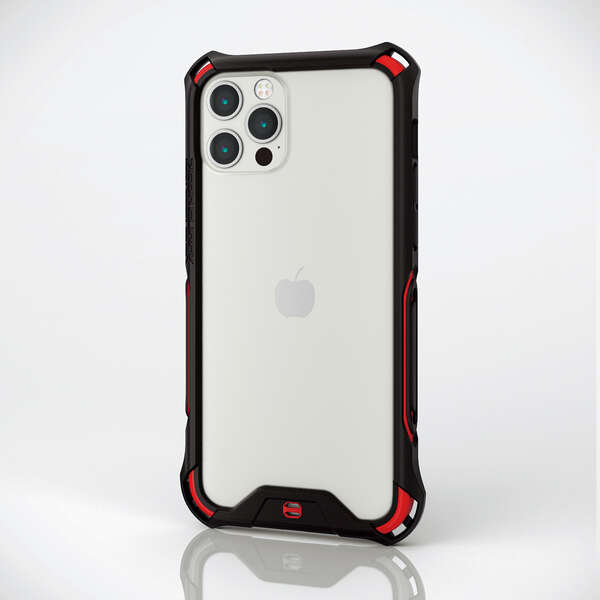 iPhone 12/12 Pro ハイブリッド ケース ZEROSHOCK バンパー - PM iPhone 12/12 Pro ハイブリッド ケース ZEROSHOCK バンパー - PM