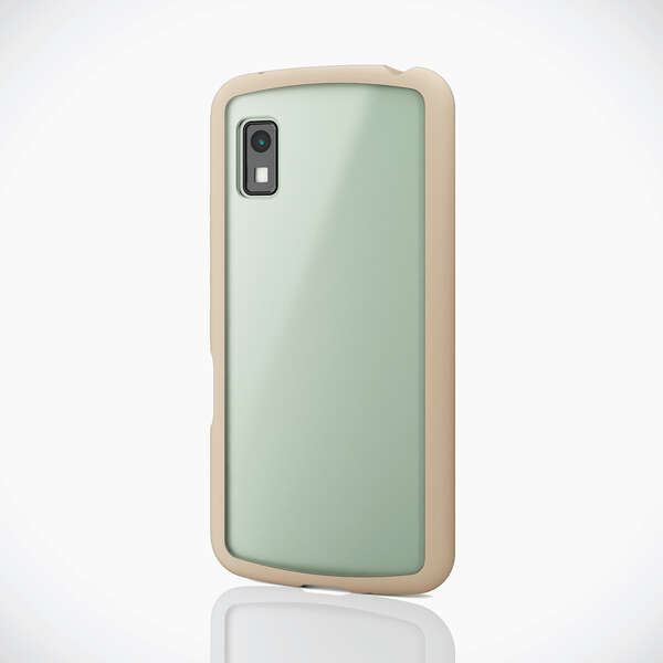 AQUOS wish2 アイボリー 未使用 AQUOS wish2 TOUGH SLIM LITE フレームカラー シルキークリア - PM