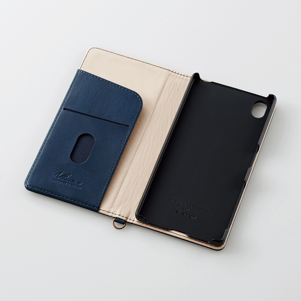 Xperia (TM) Z5用レザーカバー/横型フラップ - PM-SOZ5PLFYBU