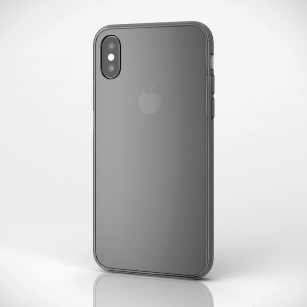 iPhone X用ハイブリッドケース/極み - PMCA17XHVCKBK