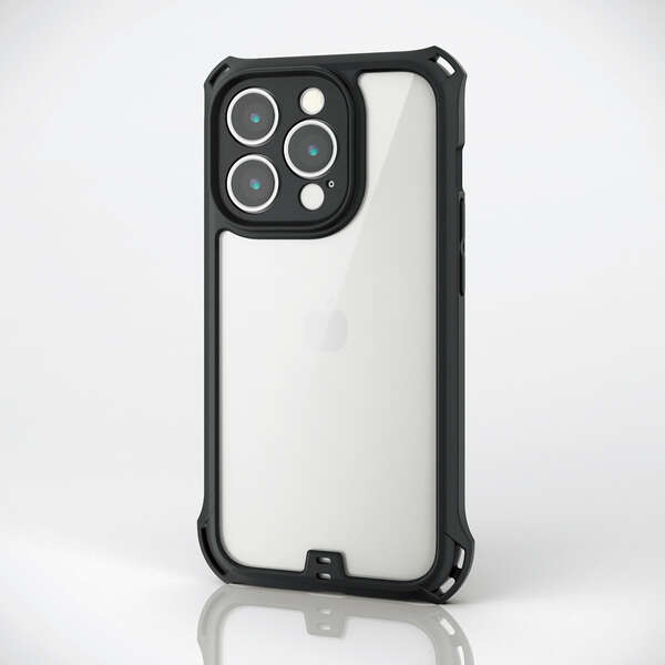iPhone 14 Pro ZEROSHOCK フレームカラー 極み - PMCA22CZEROFCBK