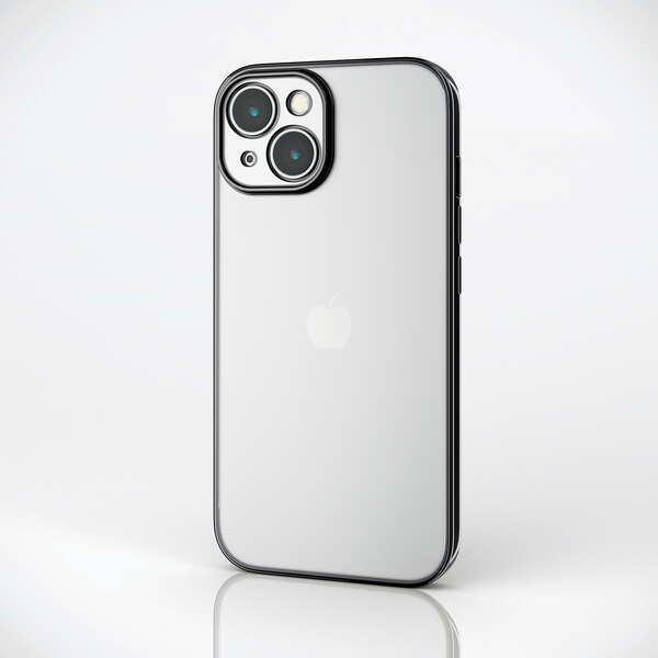 iPhone 15 ソフトケース 極み メタリック - PMCA23AUCTMKBK