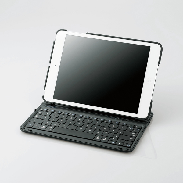 iPad mini専用ケース一体型ワイヤレスキーボード TK-FBP058ECBK