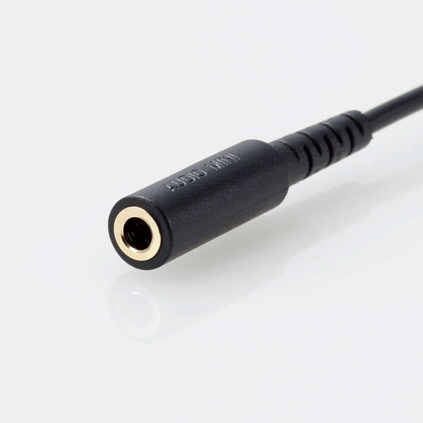 エレコム マイク対応ヘッドホン イヤホン用延長コード バンド付属 AV 