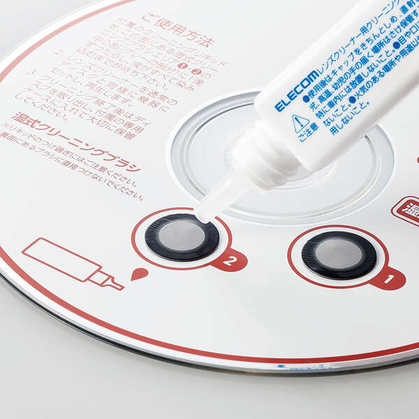 CD／DVD用レンズクリーナー 湿式 - CK-CDDVD3