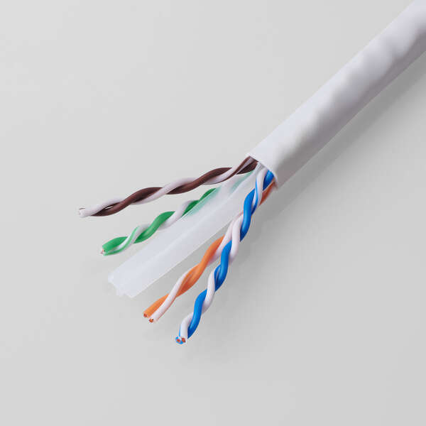 送料無料 エレコム LANケーブル CAT6A対応 EU RoHS指令準拠 コネクタ無し 単線 リレックス 100m ホワイト LD-GPAL  WH100RS