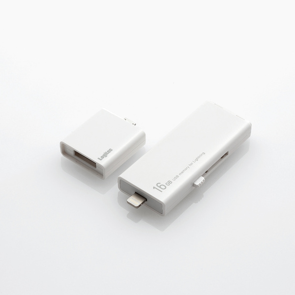 Lightningコネクタ搭載USB3.0メモリ - LMF-LGU316GWH