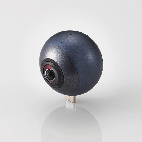 【新品・未使用】ELECOM OMNI shot mini 360度カメラ