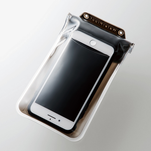 スマートフォン用防水・防塵ケース(水没防止タイプ) - P-WPSF03BK