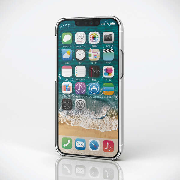 iPhone 13 mini ハードケース ストラップホール付き - PM-A21APVCR iPhone 13 mini ハードケース ストラップホール付き - PM-A21APVCR