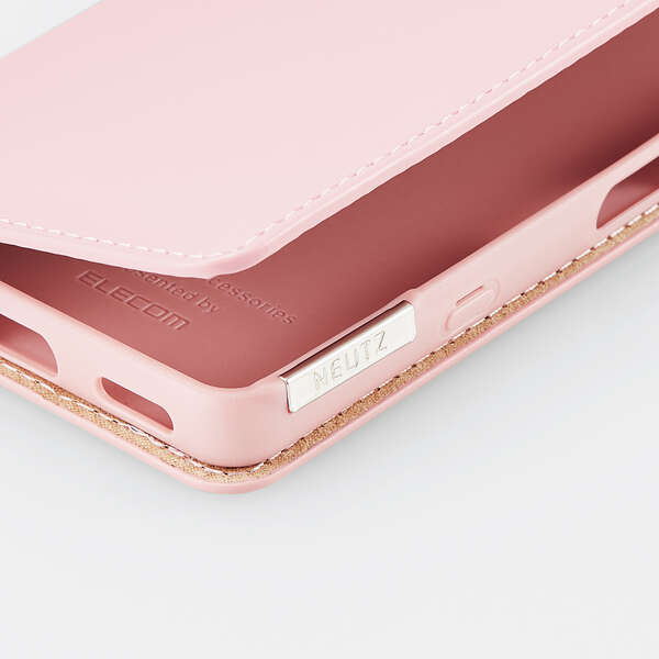 Xperia Ace II ソフトレザーケース NEUTZ 磁石付き 手帳型 PM-X211PLFY2PN