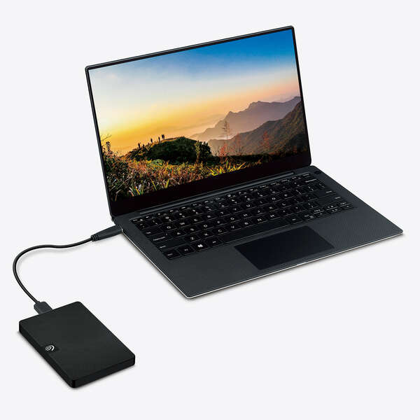 外付けハードディスクSEAGATE　外付けハードディスク　SGP-LX020UBK　ブラック