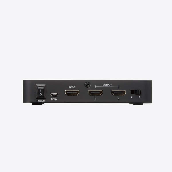 HDMI分配器エレコム1入力２出力4K60HZ HDCP2.2対応VSP-HDP