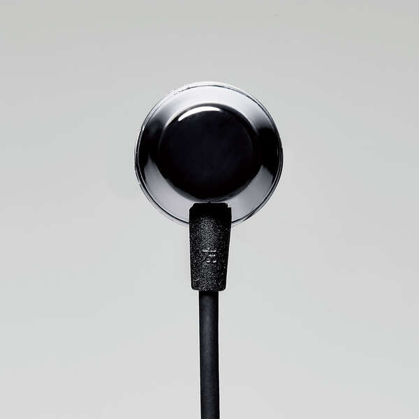 子ども用 マイクON/OFF機能付き 片耳イヤホン USBタイプ - HS-KD06UBK