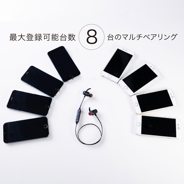 Bluetooth(R)ワイヤレスステレオイヤホン - LBT-HPC40MPBK