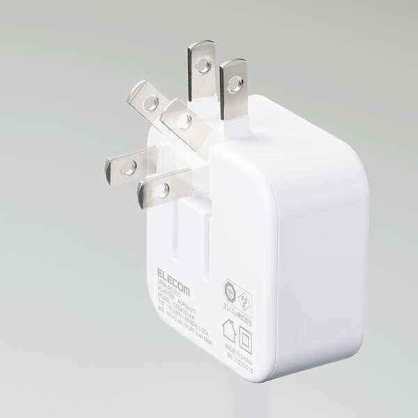 AC充電器(2.4A/Aポート×2） - MPA-ACU10WF