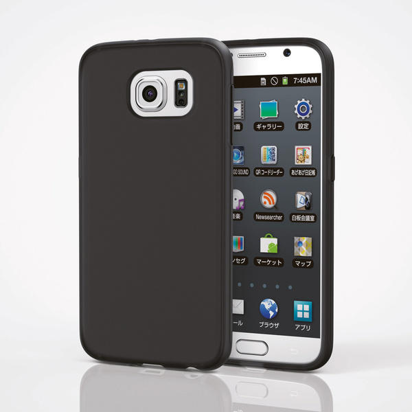 Galaxy S6用シリコンケース Pd Scgs6scbk