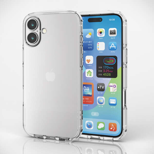 iPhone 16 Plus TOUGH SLIM LITE タフソフト オールクリア - PM iPhone 16 Plus TOUGH SLIM LITE タフソフト オールクリア - PM