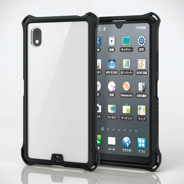 エルマクリア3本 Xperia Ace III ガラスフィルム 高透明 - PM-X223FLGG