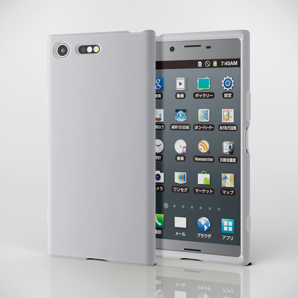 Xperia(TM) XZ Premium用シリコンケース - PM-XXZPSCCR Xperia(TM) XZ Premium用シリコンケース - PM-XXZPSCCR