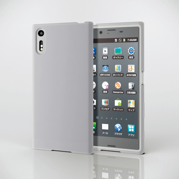 Xperia(TM) XZs用シリコンケース - PM-XXZSSCCR