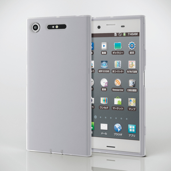 Xperia(TM) XZ1用シリコンケース/極み - PM-XZ1SCTCR
