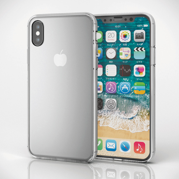 iPhone X用ハイブリッドケース/極み - PMCA17XHVCKCR