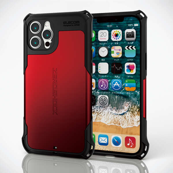 iPhone 12 Pro Max ハイブリッド ケース ZEROSHOCK 超極み