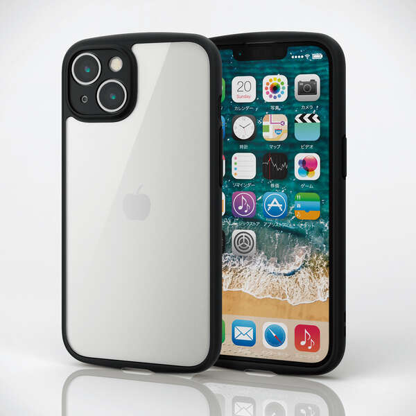 極美品！iPhone14 iPhone 14 TOUGH SLIM LITE フレームカラー 極み - PMCA22ATSLFCKBK