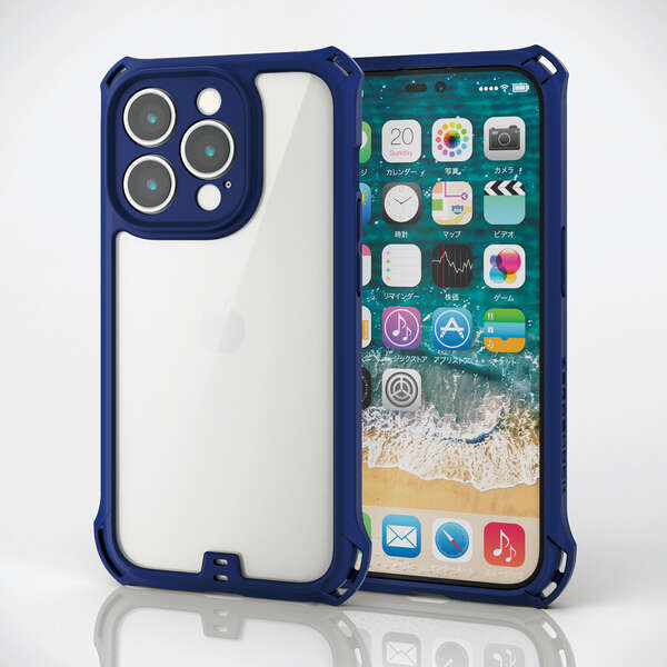 iPhone 14 Pro ZEROSHOCK フレームカラー 極み - PMCA22CZEROFCNV