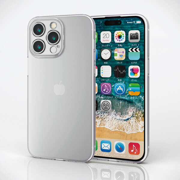iPhone 15 Pro Max ソフトケース 極み - PMCA23DUCTKCR iPhone 15 Pro Max ソフトケース 極み - PMCA23DUCTKCR