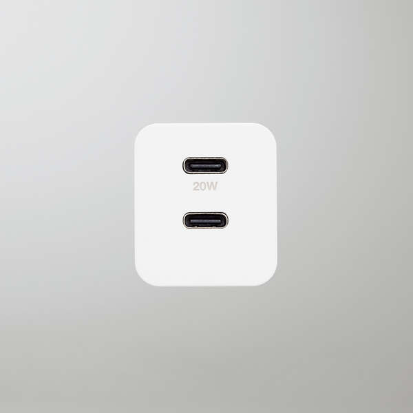 USB Power Delivery 20W AC充電器(C×2) - MPA-ACCP35XWH USB Power Delivery 20W AC充電器(C×2) - MPA-ACCP35XWH