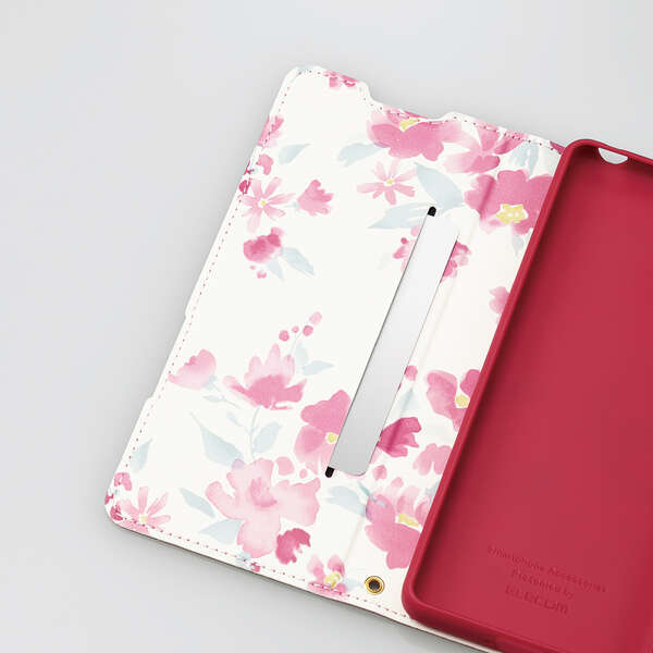 Xperia 5 IV ソフトレザーケース 薄型 磁石付 フラワーズ - PM