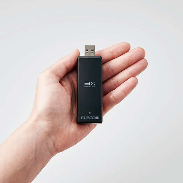 Wi-Fi 6・USB3.0対応 1201M無線LANアダプター