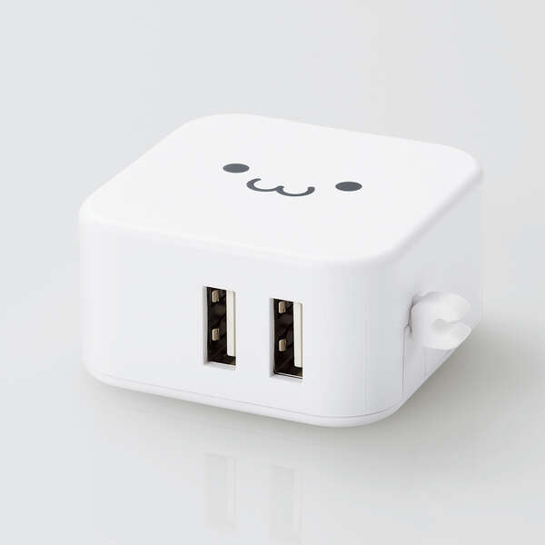 AC充電器(2.4A/Aポート×2） - MPA-ACU10WF