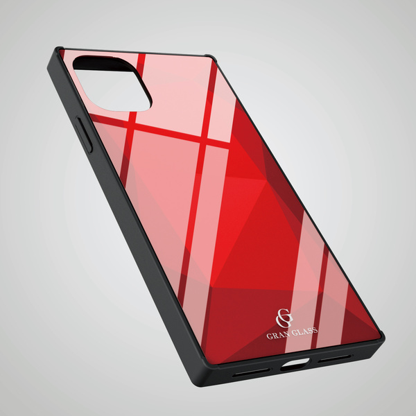 Iphone 11用ハイブリッドケース ガラス スクエア デザイン Pm A19chvcgs2rd Iphone 11用ハイブリッドケース ガラス スクエア デザイン Pm A19chvcgs2rd