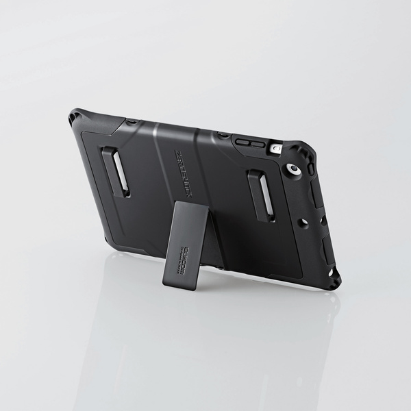iPadmini用ベルト付ZeroshockHardケース - TB-A13SHVSSBK