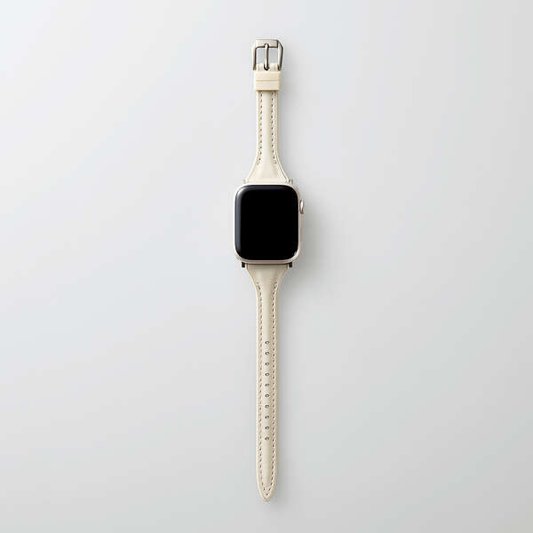 Apple Watch用 ハイブリッドレザースリムバンド - AW-45BDLHVJGY