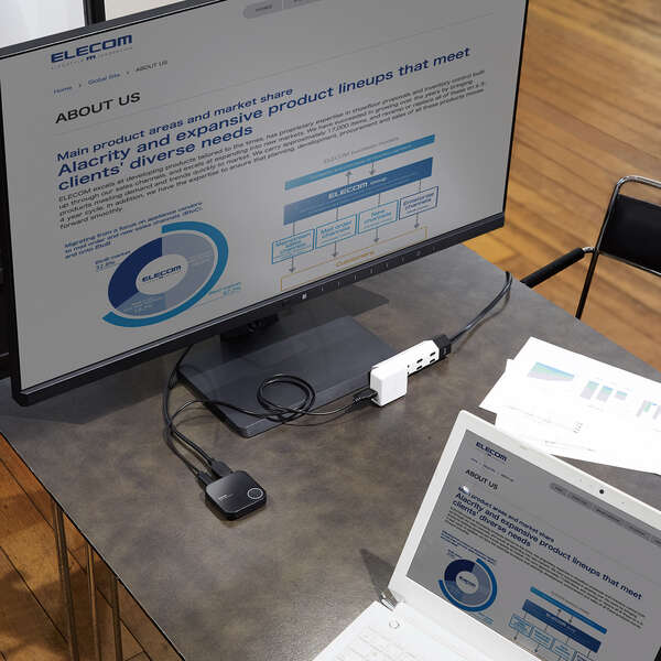 【新品未開封】ELECOM LDT-MRC03 ワイヤレスHDMI レシーバー